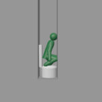 入口が狭いトイレ