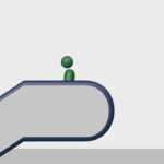 降りれないエスカレーター