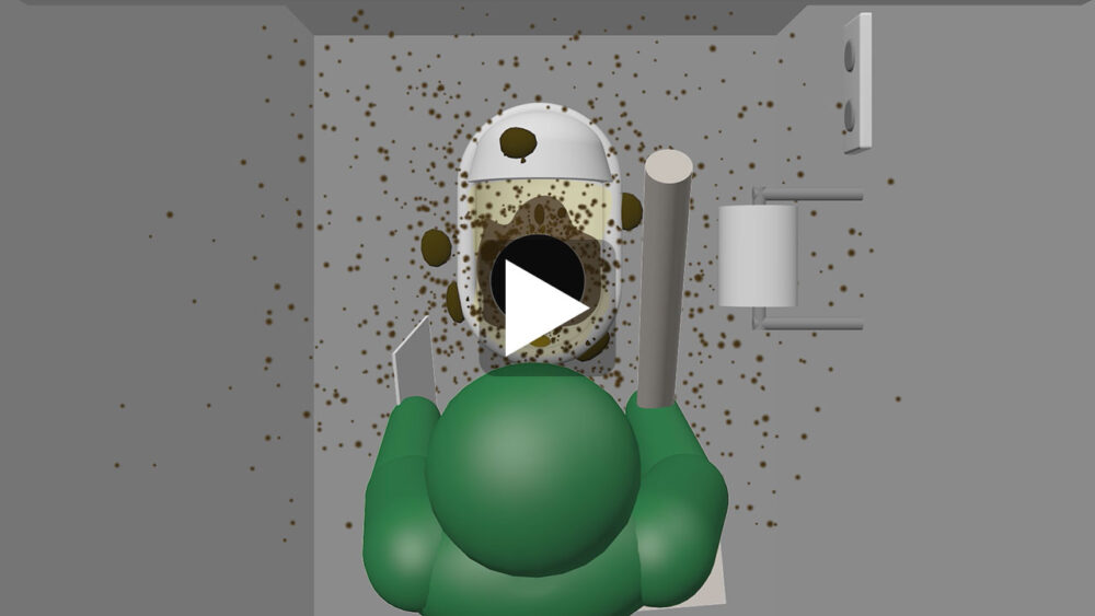 ボットン便所掃除b